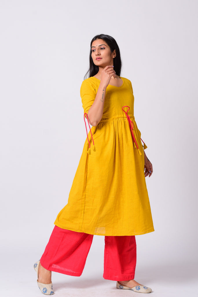 Top more than 185 frock style kurti